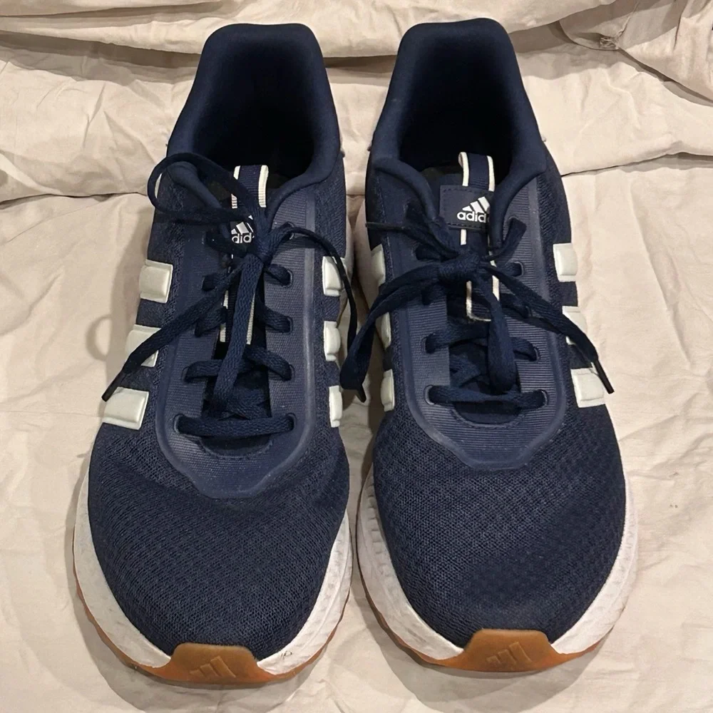 Adidas Men's X_PLR PATH NAVY WHITE GUM RUNNING TRAINING SHOE Cloudfoam size 11.5